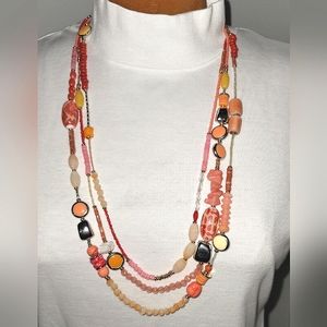 Chico's three strand necklace